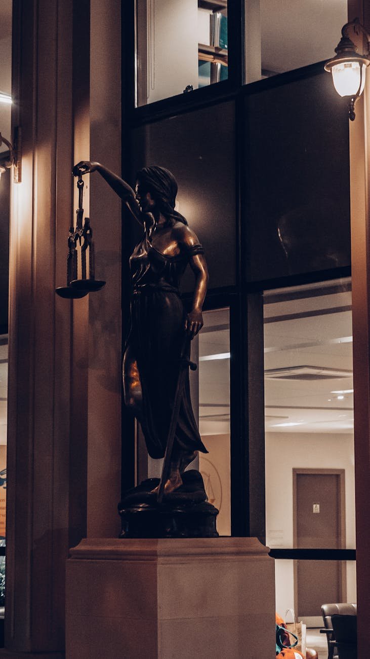 Lady Justice statue